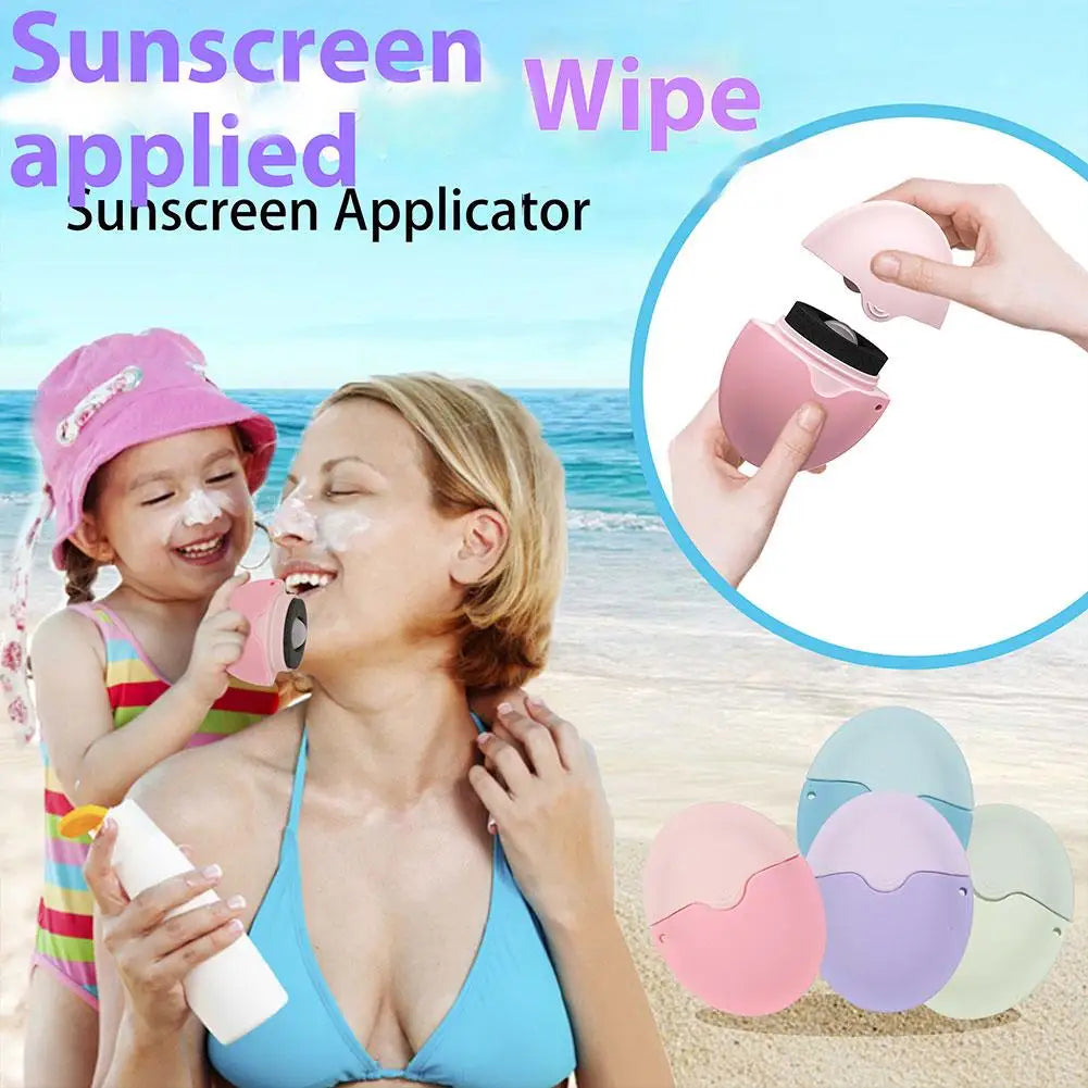 Portable Sunscreen Applicator Roller