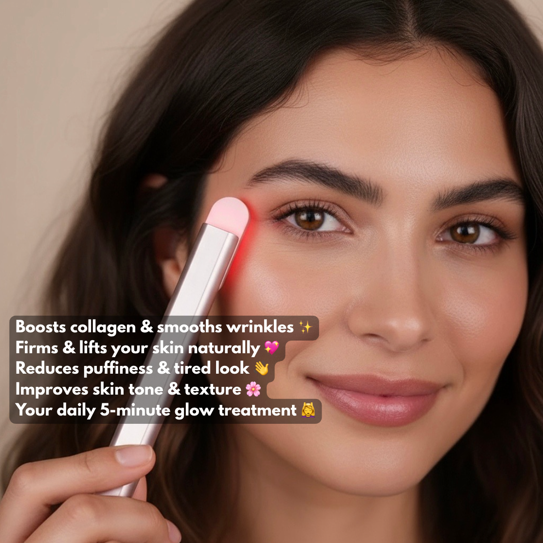 4-in-1 Red Light Therapy Wand I Renew & Anti-Aging